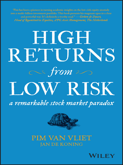 Title details for High Returns from Low Risk by Pim van Vliet - Available